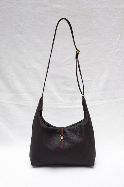 Mini cuir marron